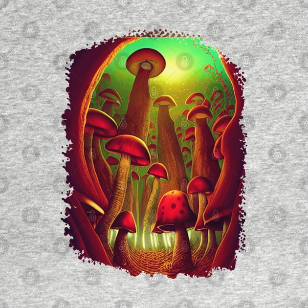 Mushroom Forest by jehlove